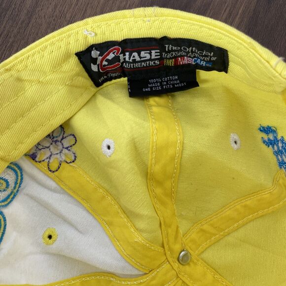 Matt Kenseth #20 Chase Authentics Womens Cap NASCAR Adjustable Floral Aloha Hat - Picture 9 of 11